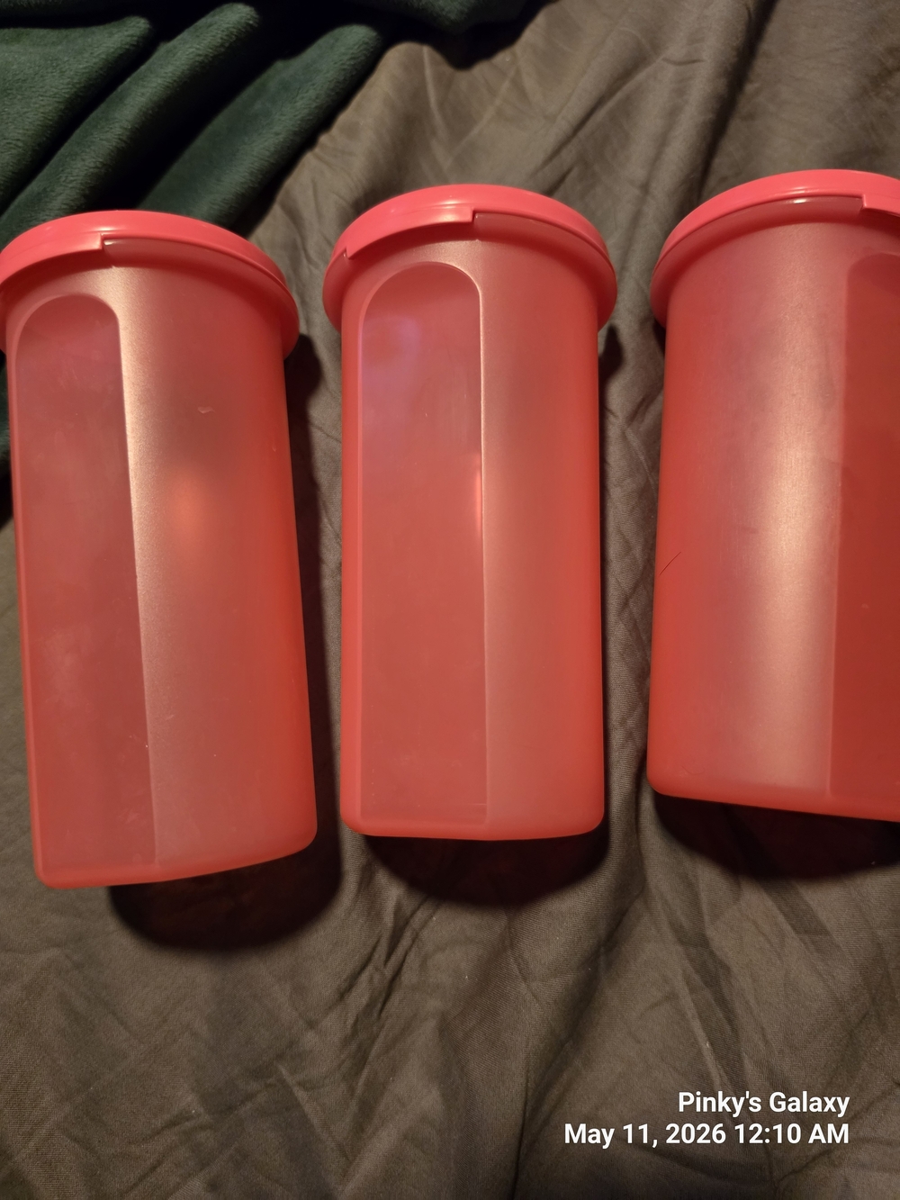 Tupperware Modular Mates Round. #3. Pink.